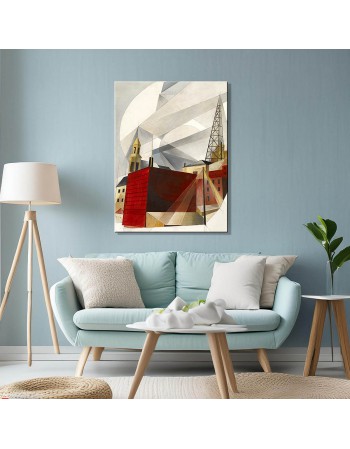 Reprodukcja obrazu Lancaster – Charles Demuth - obraz