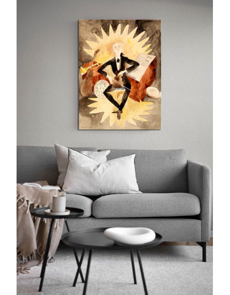 Reprodukcja obrazu Musician – Charles Demuth - obraz