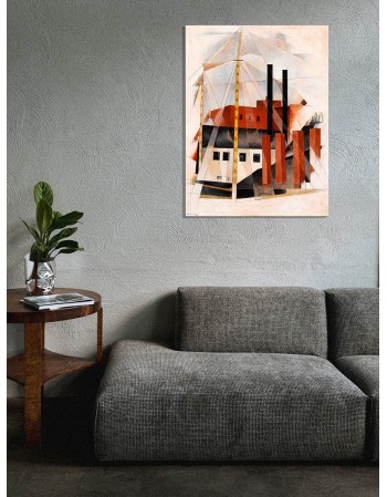 Reprodukcja obrazu Piano Mover's Holiday – Charles Demuth - obraz
