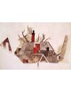 Reprodukcja obrazu Red Chimneys – Charles Demuth - obraz
