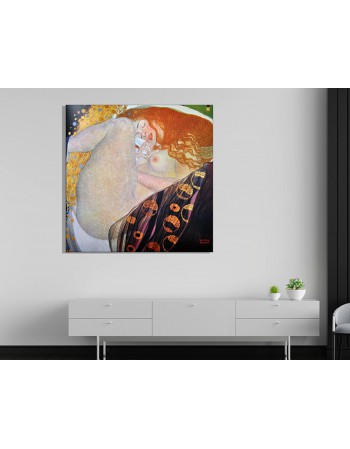 Reprodukcja obrazu obraz na płótnie Gustav Klimt Danae