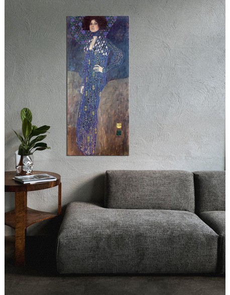 Reprodukcja obrazu obraz na płótnie Gustav Klimt Emilie Flöge