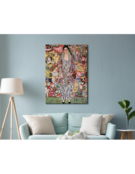 Reprodukcja obrazu obraz na płótnie Gustav Klimt Friederike Maria Beer