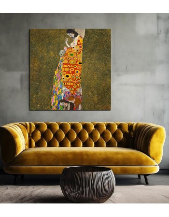 Reprodukcja obrazu obraz na płótnie Gustav Klimt Hope II