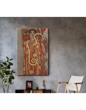 Reprodukcja obrazu obraz na płótnie Gustav Klimt Hygieia