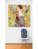 Reprodukcje obrazów Lady with fan - Gustav Klimt