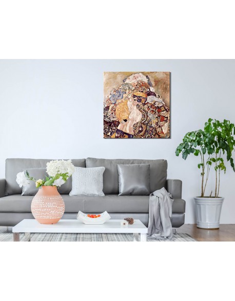 Reprodukcja obrazu obraz na płótnie Gustav Klimt Baby