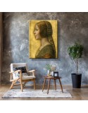 Reprodukcje obrazów La Bella Principessa - Leonardo da Vinci