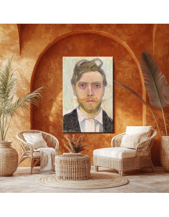 Reprodukcja obrazu Autoportret - Stanisław Wyspiański - obraz