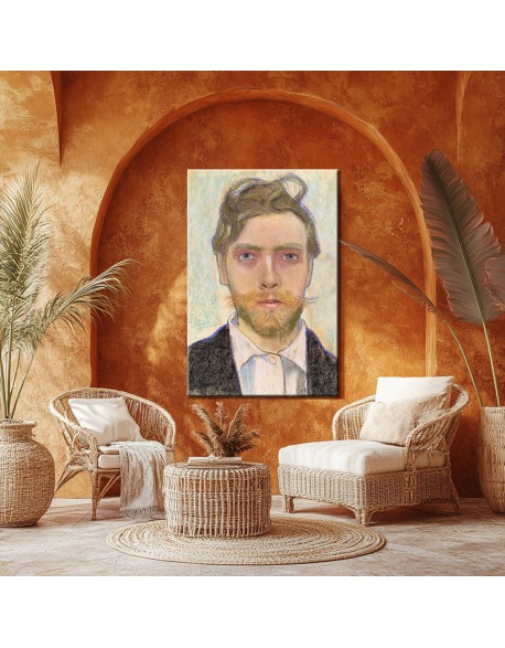 Reprodukcja obrazu Autoportret - Stanisław Wyspiański - obraz