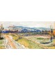 Reprodukcja obrazu Kopiec - Stanisław Wyspiański - obraz