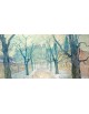 Reprodukcja obrazu Planty o świcie - Stanisław Wyspiański - obraz
