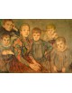 Reprodukcja obrazu Portret dzieci Tadeusza Stryjeńskiego - Stanisław Wyspiański - obraz