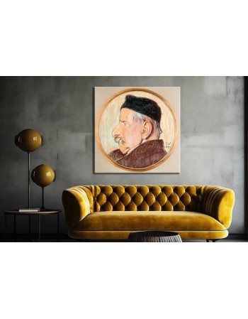 Reprodukcja obrazu Portret Kazimierza Stankiewicza - Stanisław Wyspiański - obraz