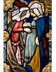 Reprodukcja obrazu Witraż_ Nawiedzenie - Stanisław Wyspiański - obraz