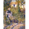 Reprodukcje obrazów Nini in the Garden - Auguste Renoir
