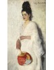 Reprodukcja obrazu Japonka - obraz na płótnie - Olga Boznańska
