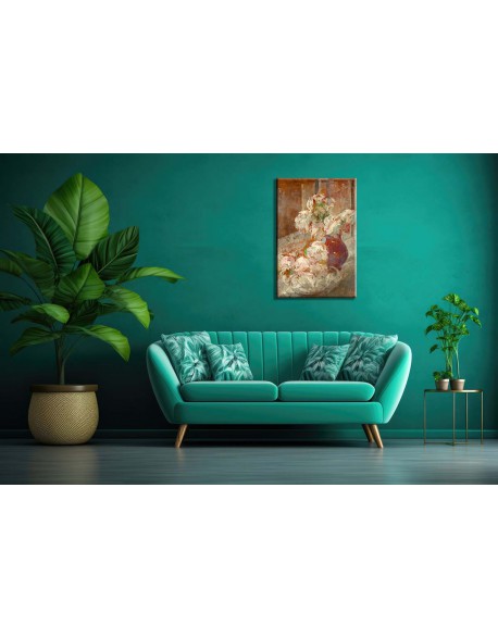 Reprodukcja obrazu Kwiaty 2 - obraz na płótnie - Olga Boznańska