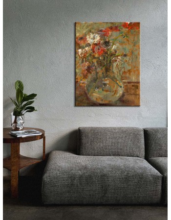 Reprodukcja obrazu Maki - obraz na płótnie - Olga Boznańska