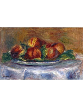 Reprodukcje obrazów Peaches on a Plate - Auguste Renoir