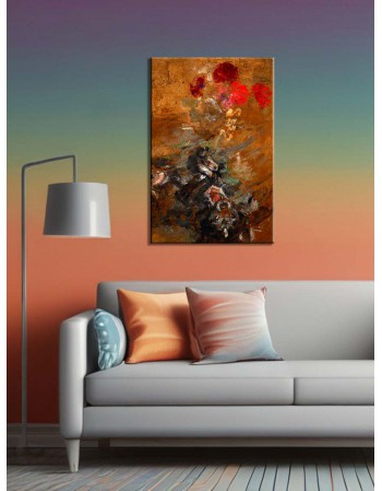 Reprodukcja obrazu Piesek artystki Qui-Qui - obraz na płótnie - Olga Boznańska