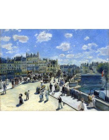Reprodukcje obrazów Pont Neuf - Auguste Renoir