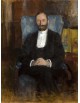 Reprodukcja obrazu Portret Feliksa Jasieńskiego - obraz na płótnie - Olga Boznańska