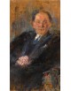 Reprodukcja obrazu Portret Jana Rubczaka - obraz na płótnie - Olga Boznańska