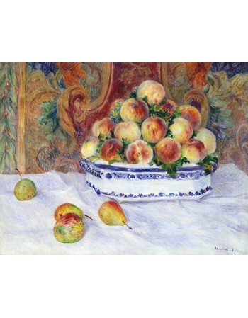 Reprodukcje obrazów Still Life with Peaches - Auguste Renoir