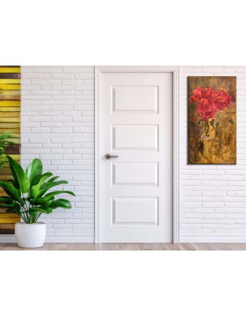 Reprodukcja obrazu Studium kwiatów Olga Boznańska