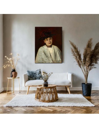 Reprodukcja obrazu Wesoła Baśka Olga Boznańska