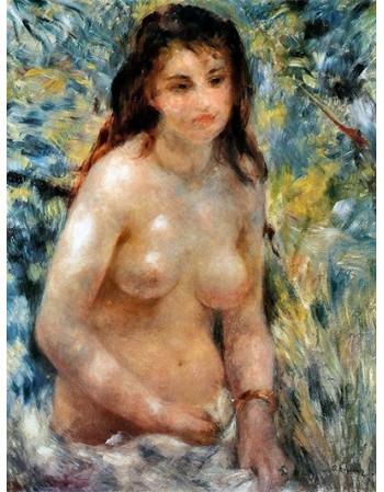 Reprodukcje obrazów Torse, effet de soleil - Auguste Renoir