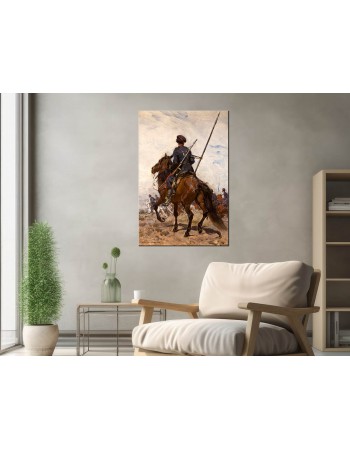 Reprodukcja obrazu Kozak Józef Chełmoński