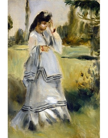 Reprodukcje obrazów Woman in a Park - Auguste Renoir