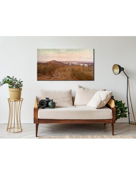 Reprodukcja obrazu Kurhan Józef Chełmoński