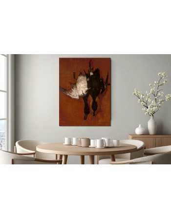 Reprodukcja obrazu Wiszące kaczki Józef Chełmoński