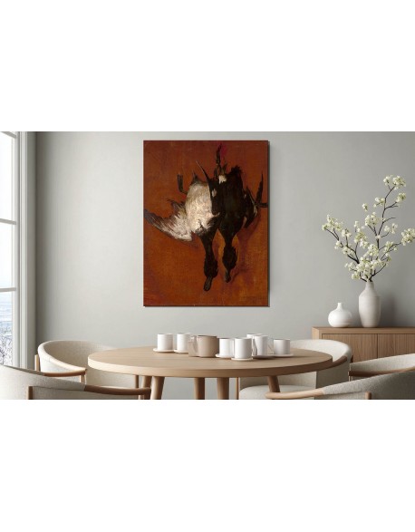 Reprodukcja obrazu Wiszące kaczki Józef Chełmoński