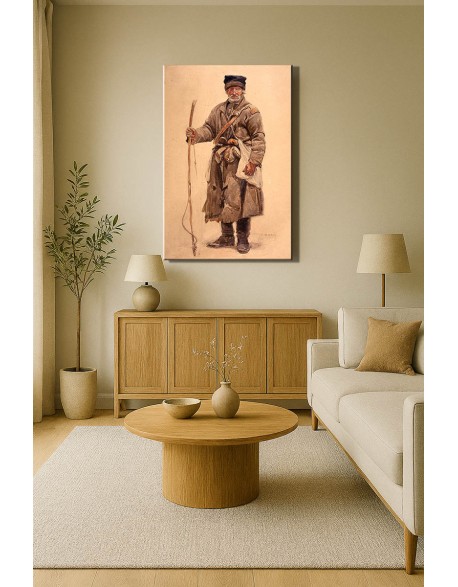 Reprodukcja obrazu Woźnica Józef Chełmoński