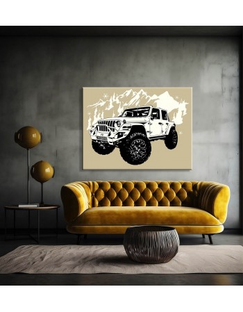Obraz na płótnie Jeep fotoobraz