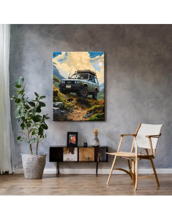 Obraz na płótnie Toyota offroad fotoobraz