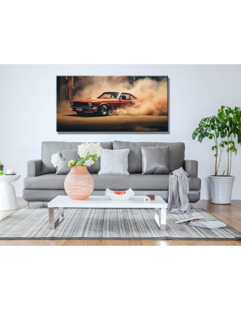 Obraz na płótnie Stary sportowy samochód fotoobraz