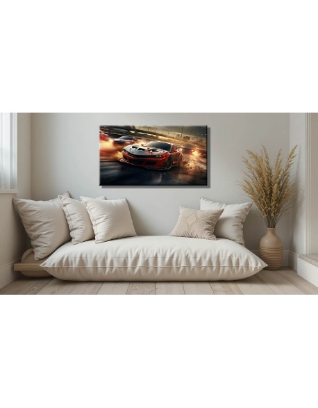 Obraz na płótnie Samochód wyścigowy fotoobraz