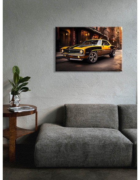 Obraz na płótnie Ponad czasowy samochód fotoobraz