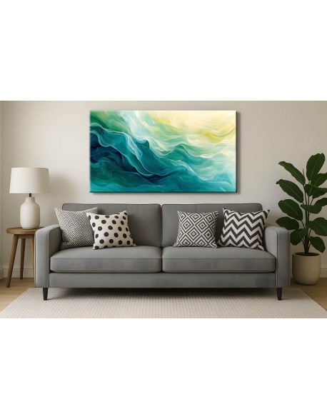 Obraz na płótnie Morskie fale fotoobraz