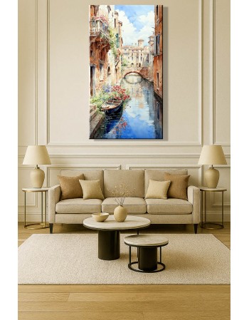Obraz na płótnie Kanał w Wenecji fotoobraz