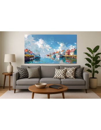 Obraz na płótnie Port morski fotoobraz