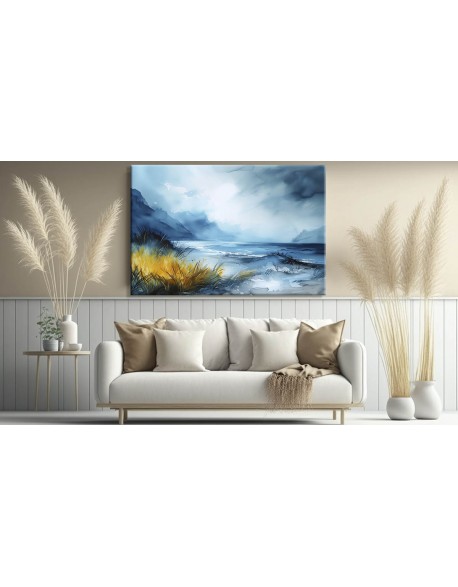 Obraz na płótnie Zamglone morze fotoobraz