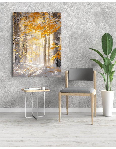 Obraz na płótnie Zimowe drzewa fotoobraz