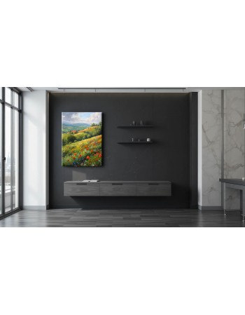 Obraz na płótnie Kwiatowa polana fotoobraz