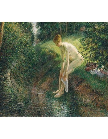 Reprodukcje obrazów Bather in the Woods - Camille Pissarro